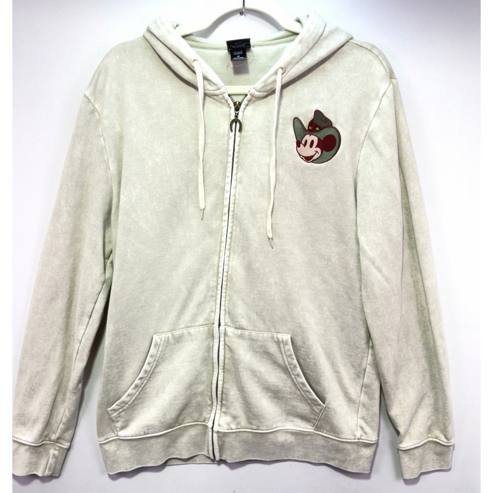 Disney Our Universe Mickey Mouse Cowboy Zip Hoodie Medium BoxLunch Western Ranch